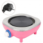 Mini réchaud café électrique, 500 W, 110 V, en acier inoxydable durable Portable, compact Puissant et efficace