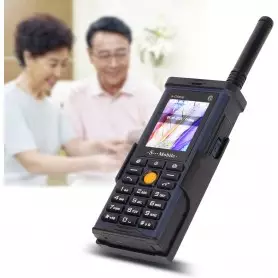 Téléphone portable Seniors C8700, 3 SIM, 2400mAh, avec torche, Radio et Power Bank