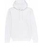 Pull Sweat à Capuche Unisexe en coton blanc, poche kangourou, capuche réglable manches longue - Confort et Style Réunis