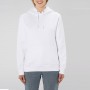 Pull Sweat à Capuche Unisexe en coton blanc, poche kangourou, capuche réglable manches longue - Confort et Style Réunis