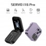 Mini Téléphone Portable à Rabat i16 Pro, 1.77 pouces 2 SIM, Radio FM, 1000mAh, Petit Affichage Pliable
