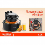 Friteuse à air, sans Huile, Decakila, KEEC045B, 5L, 1200W, Fenêtre Transparente, Température Ajustable