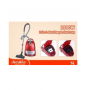 Aspirateur cyclone Decakila CEVC007R, 5L, 1800W, Cyclone Double, Long Cordon d'Alimentation