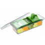 Mandoline Râpe Fruits Légumes Decakila KMTT083W, 6 en 1, Démontable, Avec protecteur de doigts