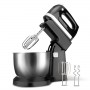 Batteuse sur Socle Decakila KEMX012B, 250W, 3.5L, 5 Vitesses avec Turbo, Bol avec Rotation Automatique