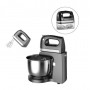Batteuse sur Socle Decakila KEMX012B, 250W, 3.5L, 5 Vitesses avec Turbo, Bol avec Rotation Automatique