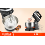 Batteuse sur Socle Decakila KEMX012B, 250W, 3.5L, 5 Vitesses avec Turbo, Bol avec Rotation Automatique