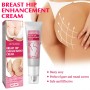 Crème d'Amélioration des Fesses et des Seins AUQUEST, 45g, Élasticité et Fermeté