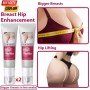 Crème d'Amélioration des Fesses et des Seins AUQUEST, 45g, Élasticité et Fermeté