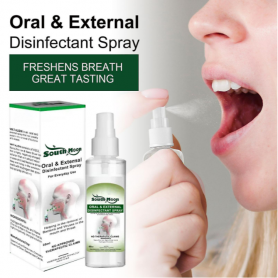 Spray Buccal et Nasal pour une haleine fraiche, Désinfectant oral et Externe 60ml