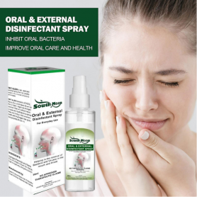 Spray Buccal et Nasal pour une haleine fraiche, Désinfectant oral et Externe 60ml