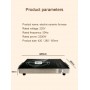 Réchaud Plaque de Cuisson Kamasonic, 2200W, à infrarouge, 5 niveaux en Céramique
