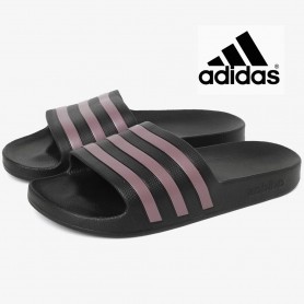 Claquettes Adidas Adilette Aqua Striped Slides, authentique en synthétique durable