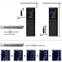 Télémètre Laser Multifonction 40m - Mesure de Distance, Surface, Volume et Angle Électronique