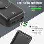 Power Bank, chargeur sans fil PB/SP 029, 20000 mAh, Entrée DC 5V/2.1A, Sortie DC 5V/2.1A