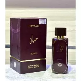Eau de Parfum Unisexe Hayaati Royale (100ml / 3.4 Fl.Oz) par Fragrance World