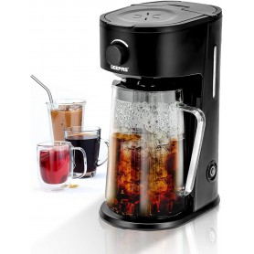 Icepresso - Machine à Café et à Thé Glacé Geepas GCM41516 , 2.5L, 700W, certification allemande