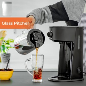 Icepresso - Machine à Café et à Thé Glacé Geepas GCM41516 , 2.5L, 700W, certification allemande