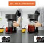 Icepresso - Machine à Café et à Thé Glacé Geepas GCM41516 , 2.5L, 700W, certification allemande