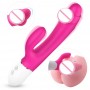 Vibromasseur Stimulateur multifonctions , clitoris, point G, godemiché pour femme, en Silicone