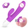 Vibromasseur Stimulateur multifonctions , clitoris, point G, godemiché pour femme, en Silicone