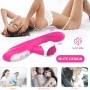 Vibromasseur Stimulateur multifonctions , clitoris, point G, godemiché pour femme, en Silicone