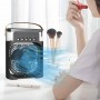 Mini Refroidisseur/humidificateur d'Air Portable USB, Pulvérisation avec 3 Vitesses de Ventilation