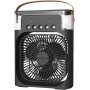 Mini Refroidisseur/humidificateur d'Air Portable USB, Pulvérisation avec 3 Vitesses de Ventilation