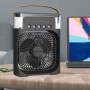 Mini Refroidisseur/humidificateur d'Air Portable USB, Pulvérisation avec 3 Vitesses de Ventilation