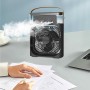 Mini Refroidisseur/humidificateur d'Air Portable USB, Pulvérisation avec 3 Vitesses de Ventilation