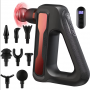 Pistolet de massage Fascial Gun BLD-888, 8 têtes, massage en Profondeur pour une Récupération Optimale