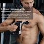 Pistolet de massage Fascial Gun BLD-888, 8 têtes, massage en Profondeur pour une Récupération Optimale