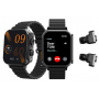 Montre connectée avec Écouteurs Haino Teko ST-1 Germany , Amolded Intra-auriculaire - noir