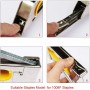 Pistolet à Agrafes de Bricolage pratique pour bois, Meubles , tapisserie, en acier transparent