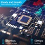 Routeur Sans Fil rechargeable 4G Bvot® B37, LTE Cat 4, 300 Mbps, cartes SIM, Wifi, Câble Ethernet, stable et rapide