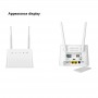 Routeur Sans Fil rechargeable 4G Bvot® B37, LTE Cat 4, 300 Mbps, cartes SIM, Wifi, Câble Ethernet, stable et rapide