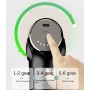 Pistolet vibromasseur musculaire KH-515, 2000 mAh, 6 vitesses réglables de 1800 à 3200 rpm