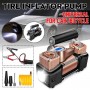 Compresseur de pneus auto, d'air haute pression, Double 2 cylindres, 12v, 150 Psi,Power jet 4x4