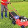 Tondeuse à Gazon à Essence, EMTOP EGLMM181410, 3.0 kW, Largeur de coupe 460 mm, Vitesse nomin. 2600tr/min, Poussée manuelle