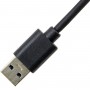 Hub USB 3.1 à 4 Ports avec Interrupteur - IE70P U3-29A, USB Type-A, USB Type-C, Câble USB intégré de 20 cm