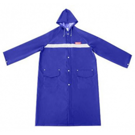 Manteau imperméable, réfléchissante EMTOP Bleu taille XXL et XL, 120cm/0.33mm
