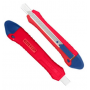Couteau à Lame Segmentée, cutteur, EMTOP ESNK09101, 9mm x 80mm, Verrouillage automatique