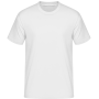 Pack de 2 T-shits blancs 100% cotton blanc,160 g/m², double couture, qualité supérieur