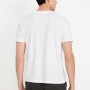 Pack de 2 T-shits blancs 100% cotton blanc,160 g/m², double couture, qualité supérieur