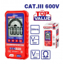 Multimètre Digital EMTOP EDMR160012, multifonctions avec Affichage True RMS 4000 Counts