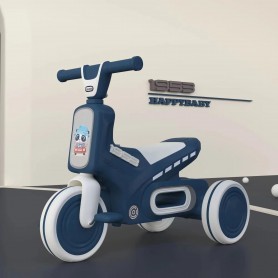 Tricycle futuriste pour Enfants avec Pédale de rabattement, 12 pouces, en Acier