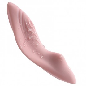Mini Sex-toy, Stimulateur discret silencieux  USB, PZG103LS-A, Lustre et lisse , rose