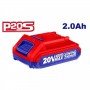 Batterie de replacement Lithium-Ion EMTOP EBPK20011, 20V, 2.0Ah, Indicateur LED de niveau