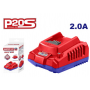 Chargeur de Batterie Lithium-Ion EMTOP EBPK20011, P20S, Entée 220-240V~50/60Hz, Sortie 20V, 2A