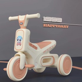 Tricycle futuriste pour Enfants avec Pédales de rabattement, 12 pouces, en Acier